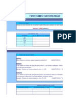 Funciones Matematicas