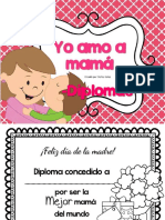 Día de La Madre Diplomas