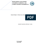 Química Orgânica Experimental II - Síntese de P-Nitroanilina