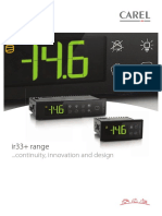 Ir33+ Range: ... Continuity, Innovation and Design