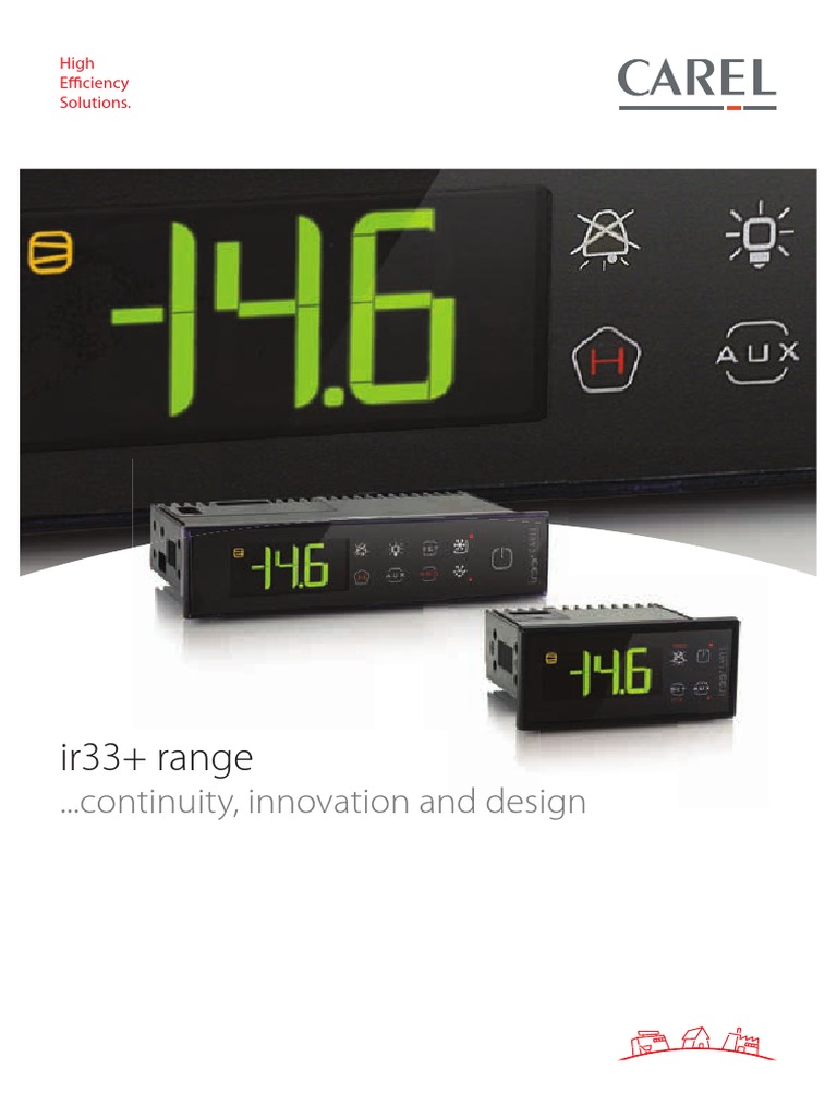 TDS Carel IR33 | PDF | User Interface | Icon (Computing)