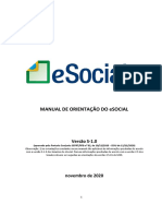 Manual de Orientacao Do Esocial Mos v s 1 0