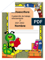 Cuadernillo de Lectoescritura.