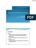Boiler Water Treatment Program