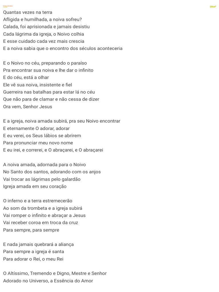O Abraço Do Noivo - Cassiane | PDF