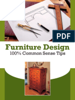Furniture Design: 100% Common Sense Tips