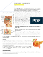 Colecistitis y Pancreatitis