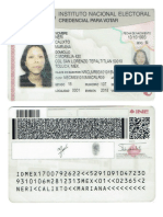 Identificación Oficial INE - MNC