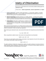 Basic Chemistry of Chlorination