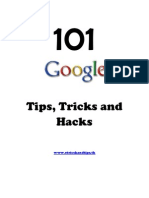 101 Google Tricks Tips and Hacks