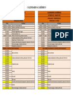 Planificación Académica General y de Reuniones (21-22)