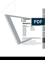 Televizor LCD Manualul Utilizatorului Televizor Cu Plasm