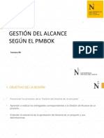 Gestion Del Alcance Segun El Pmbok