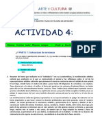 ARTE Y CULTURA - ACTIVIDAD 4 - SEMANA 31 - Kristina