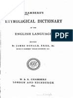 1874 Chambers Etymological