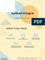 Aplikasi Integral