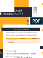 Expresiones Algebraicas