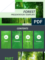 Forest Presentation Template