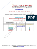 Abc Analysis and Sure Success Strategy DEC 2021