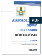 Airforce X & Y Group Discussion: By-My Study Dost