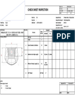 Check Sheet Inspection: Position Actual Dimension Remark Drawing / Sketch