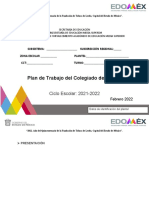 DGFAEMS-Formato Del Plan de Trabajo Del Colegiado de Plantel 21-22