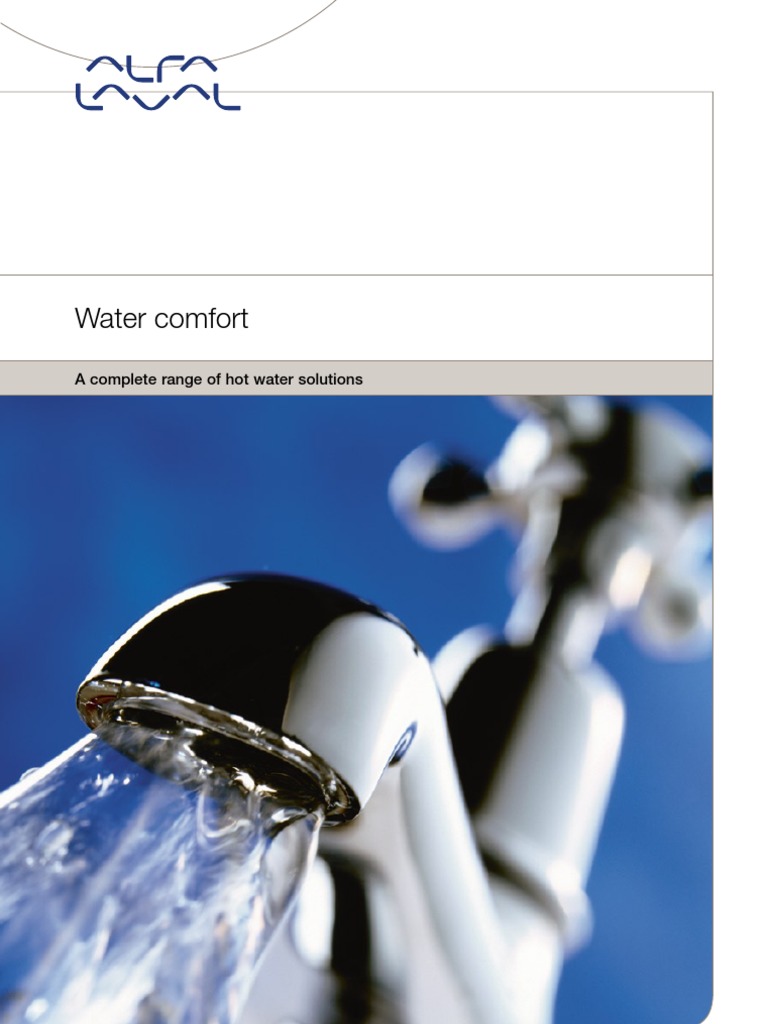 Water Comfort: A Complete Range of Hot Water Solutions | PDF | Heat