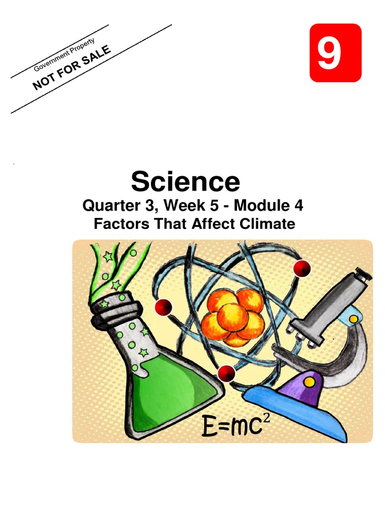 Science: Quarter 3, Week 5 - Module 4 | PDF | Atmosphere Of Earth | Weather