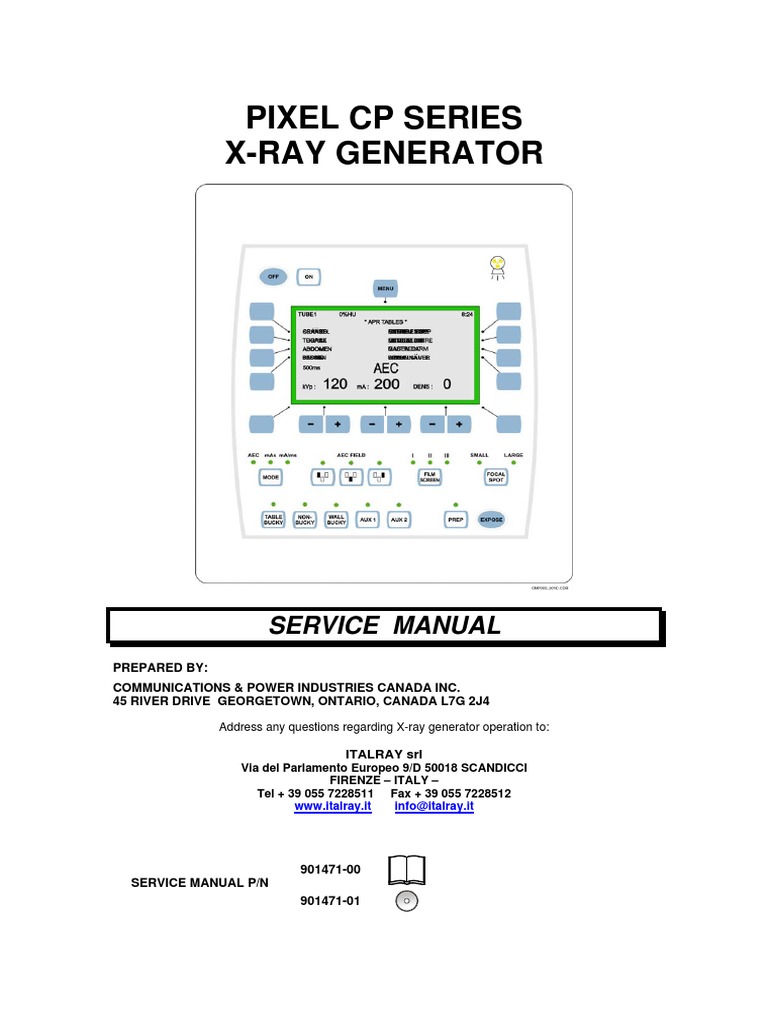 RX PIXEL CP Series Sevice Manual 2 | PDF | Electromagnetic ...
