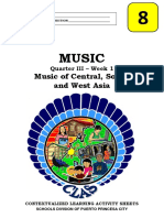 Music: Music of Central, South and West Asia
