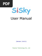 Download SiSky_UserManual by vox100 SN55984887 doc pdf