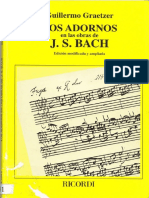 Guillermo Graetzer-Los Adornos en Las Obras de J.S.bach