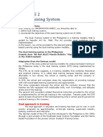 Module 2-Dual Training System