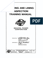 Coating and Lining Inspection and Training Manual