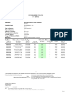 Informe de Ensayo #605192: Hidrocarburos Totales (C - C) EPA 8015-M