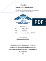 Makalah B.indonesia-M.tegar Pratama (Ekonomi Internasional) PDF
