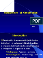 Metabolism of Xenobiotics