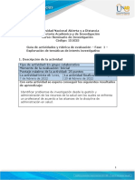 Guía de Actividades y Rúbrica de Evaluación - Fase 1 - Exploración de Temáticas de Interés Investigativo