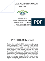 Fantasi Dan Asosiasi Psikologi Umum