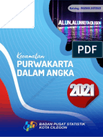Kecamatan Purwakarta Dalam Angka 2021