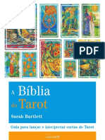 Sarah Bartlettm - A Bíblia Do Tarot - Guia para Lançar e Interpretar As Cartas Do Tarot