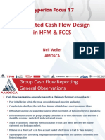 Automated Indirect Cash Flow Design in HFM