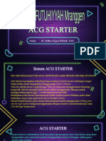 Materi Acg Starter