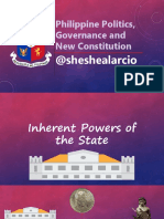Philippine Politics, Governance and New Constitution: @sheshealarcio