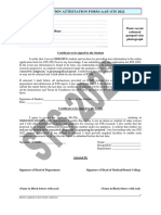 Application Attestation Form