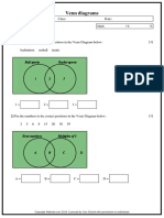 Venn Diagrams