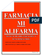Mof - Farmacia Mi Alifarma