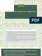 Historia Del Derecho Ambiental e Internacional Diapo