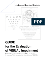 Guide For The Evaluation of VISUAL Impairment: I S L R R