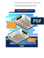 Annex D DepEd Proposed Classroom Seat Arrangements in Classes